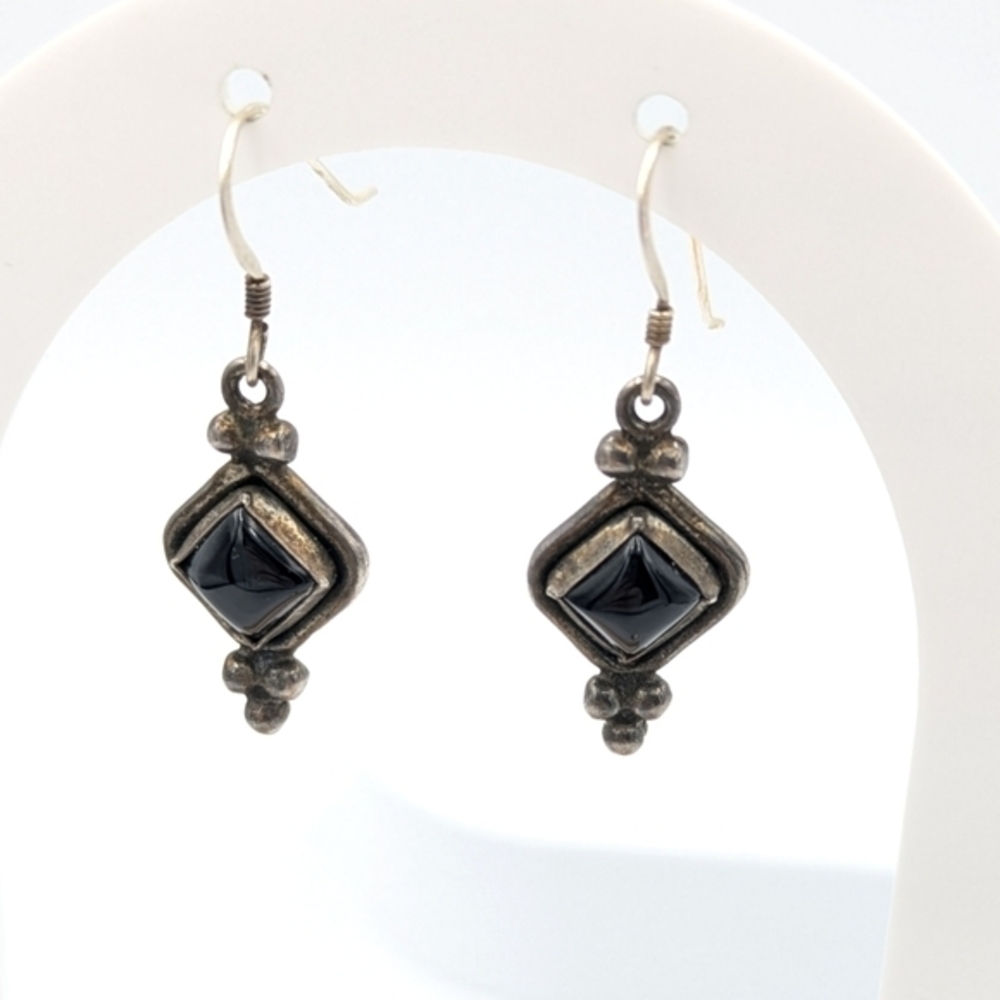 Vintage 925 sterling silver dangle earrings